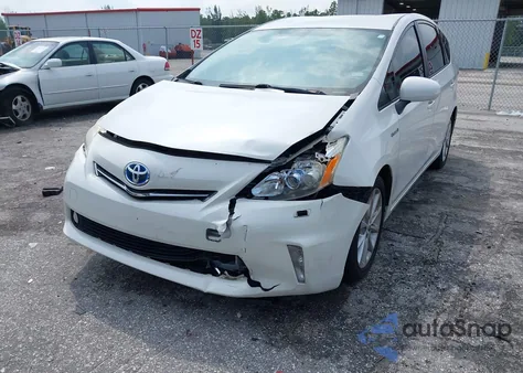 2012 Toyota Prius V Five z USA, uszkodzony, nr VIN JTDZN3EU9C3058519